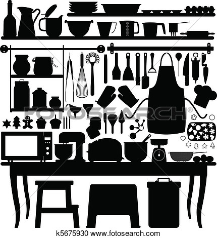 Baking Pastry Kitchen Tool View Large Clip Art Graphic