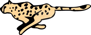 Cat Clipart   Cheetah 149   Classroom Clipart