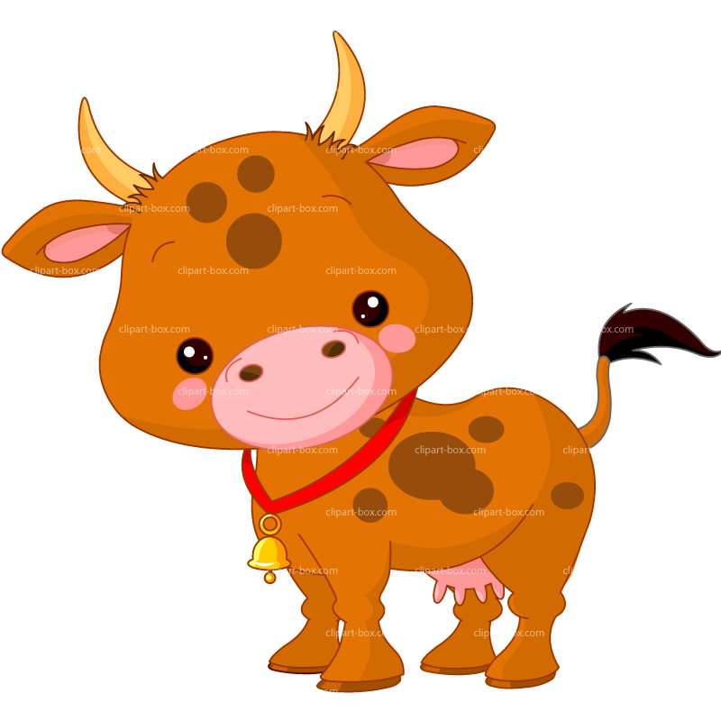 Clipart Farm Cow   Royalty Free Vector Design
