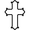 Cross Silhouette Clip Art Cross 046  