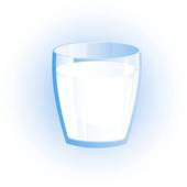 Glass Of Milk Cartoon Glass Of Milk   Clipart