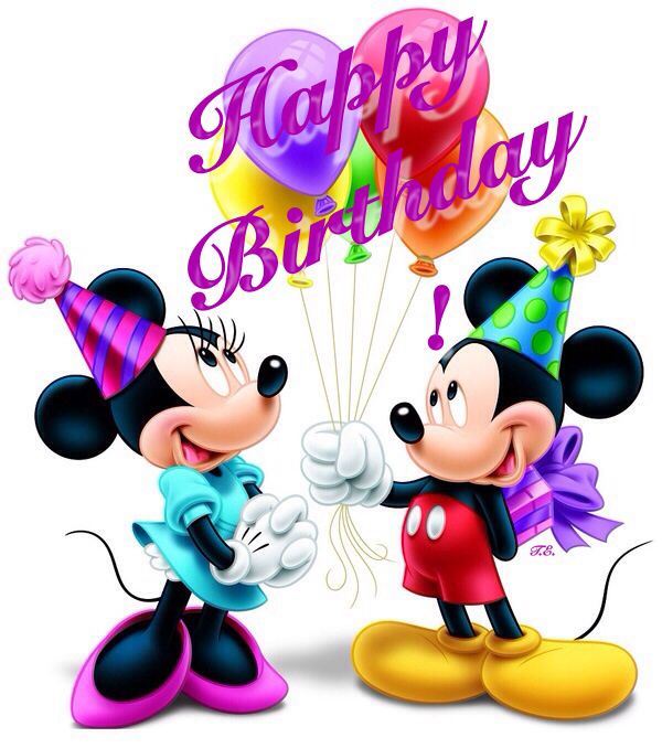 Happy Birthday Mickey And Minnie Happy Birthday