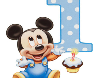 Mickey Mouse Happy Birthday Clip Art