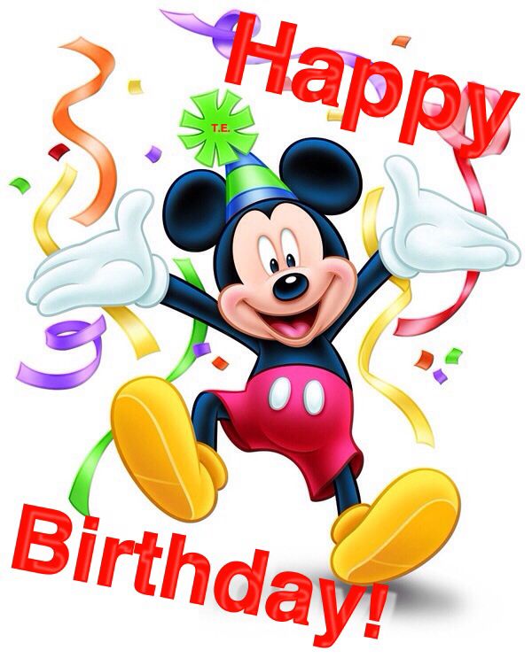 Mickey Mouse Saying Happy Birthday Car Tuning