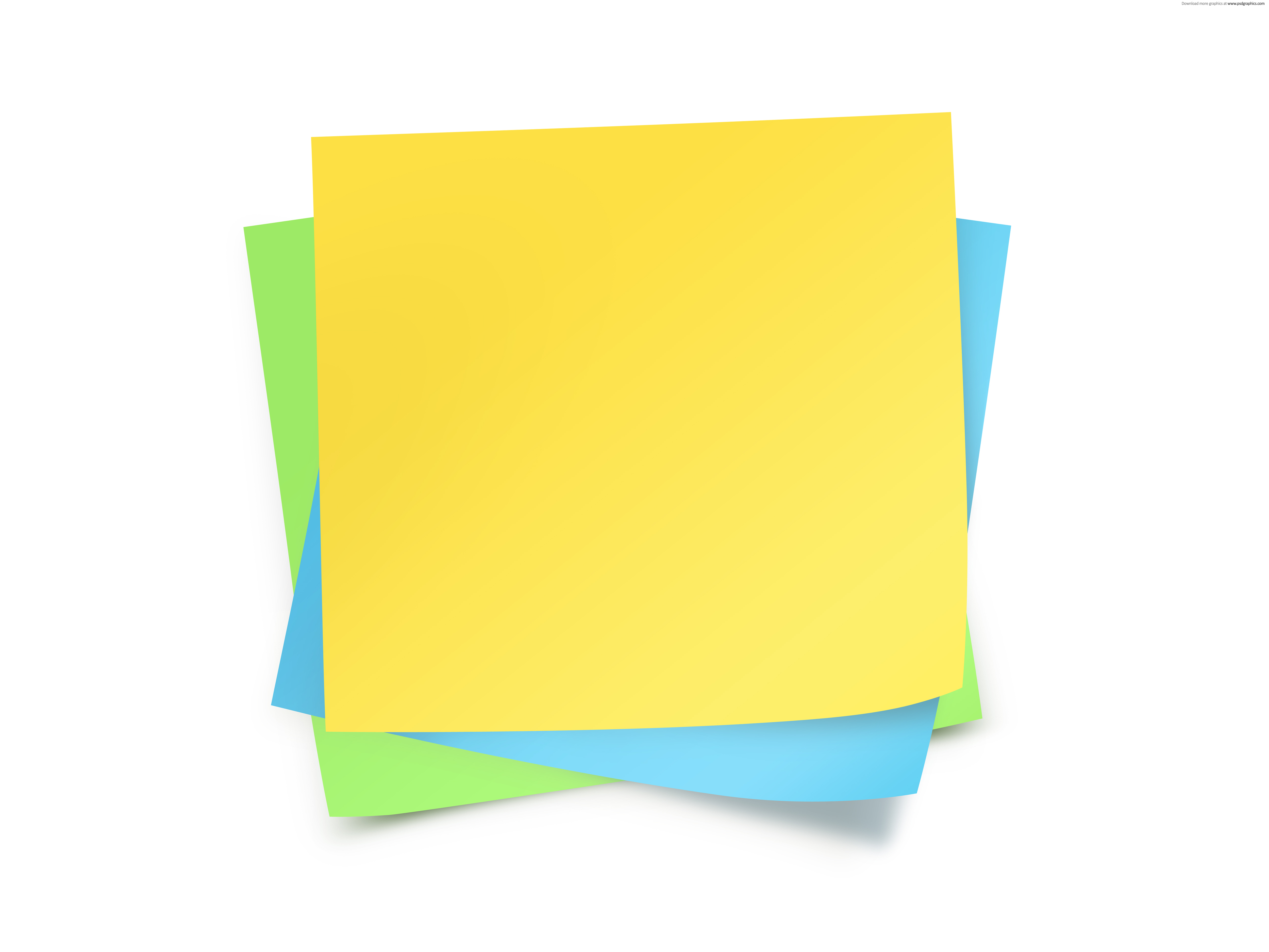 Paper Notes Template   Psdgraphics