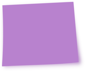 Purple Postit Clip Art At Clker Com   Vector Clip Art Online Royalty