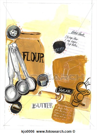 Stock Illustration   Baking Equipment  Fotosearch   Search Clip Art