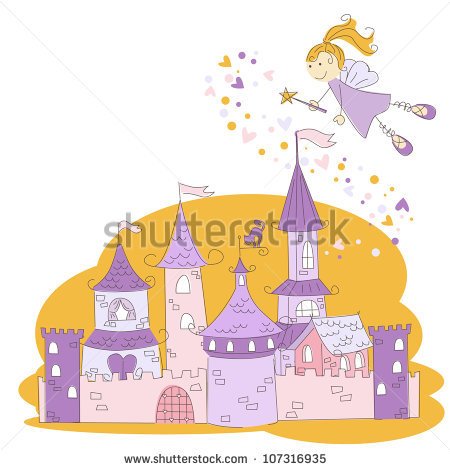 Stock Images Similar To Id 89515327   Cartoon Fairy Tale Castle Icon