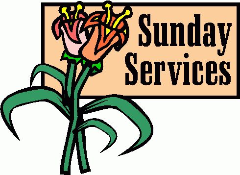Sunday Services Clipart   Sunday Services Clip Art