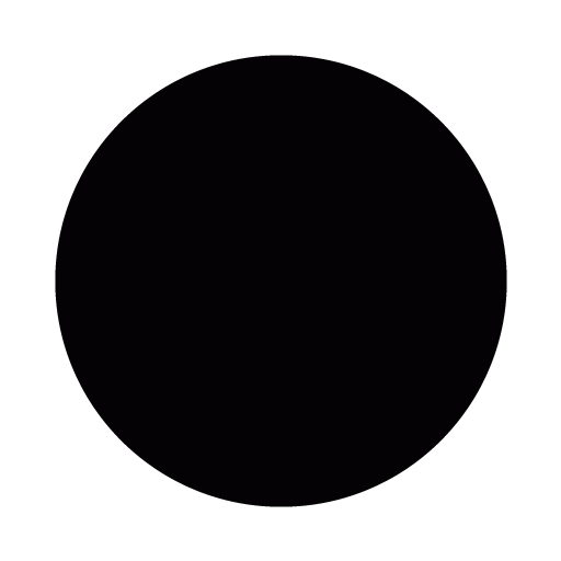 Black Circle And A White Background Black Or White