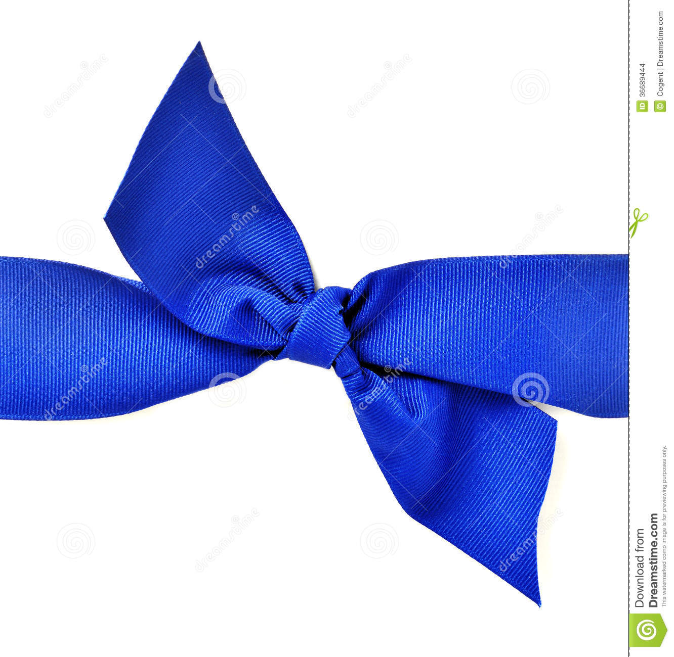 Blue Ribbon Stock Images   Image  36689444