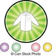 Dress Shirt Vector Clip Art Illustrations  6503 Dress Shirt Clipart