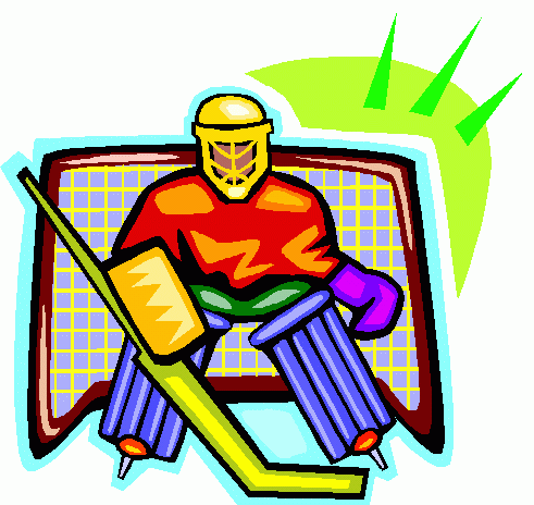 Hockey Goalie Clipart Sticker Player Pictures