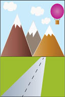 Mountains Road Mountains And Road Hits 768 Size 52 Kb