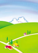 And Stock Art  933 Farmland Illustration And Vector Eps Clipart