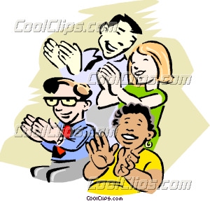 Audience Clapping Clipart