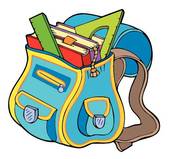 Book Bag Clipart And Illustration  2297 Book Bag Clip Art Vector Eps