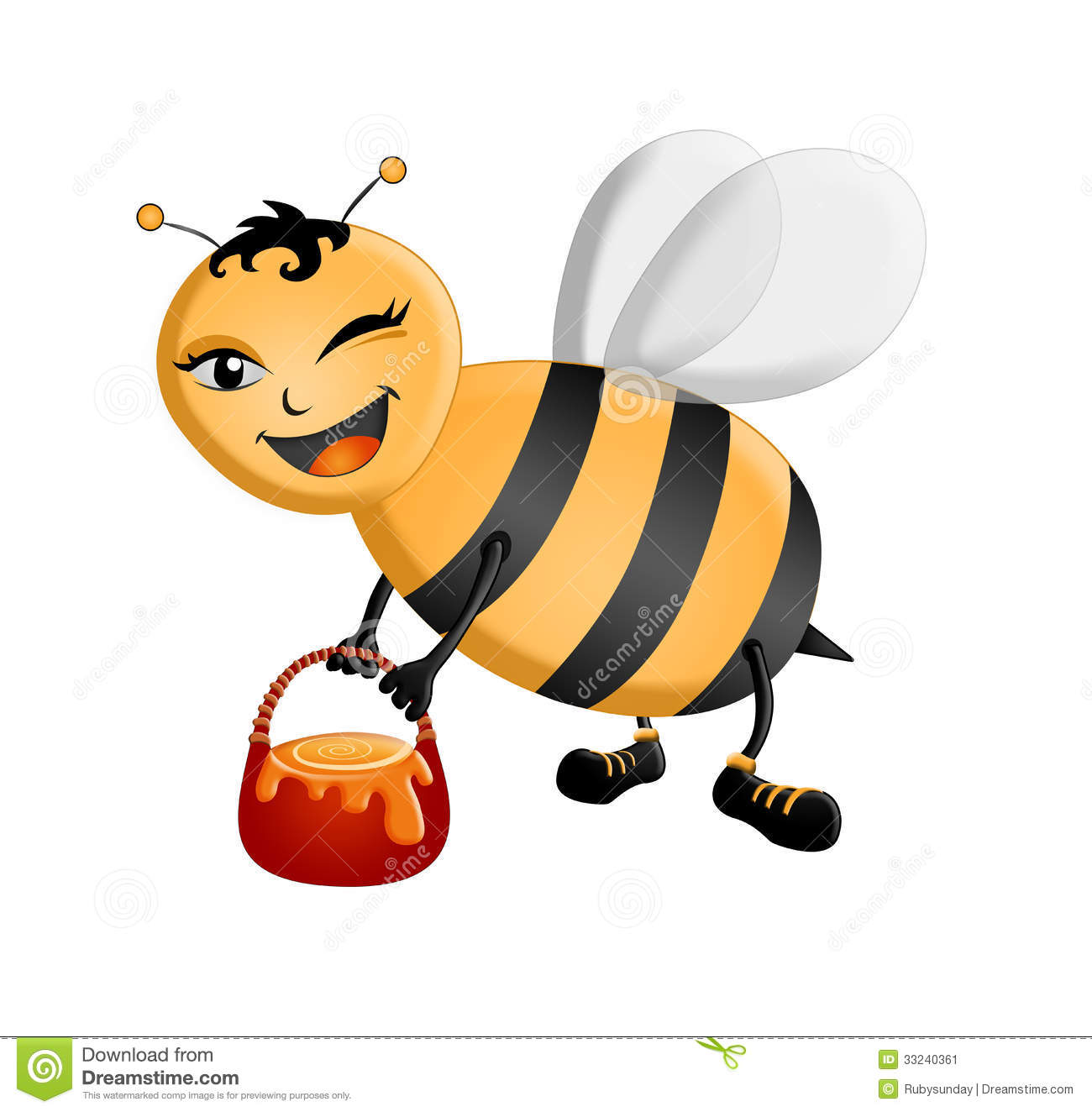 Busy Bee Stock Image   Image  33240361