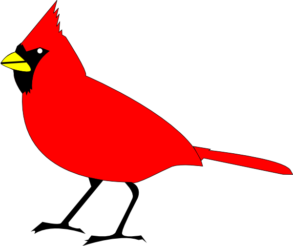 Cardinal Bird Clip Art At Clker Com   Vector Clip Art Online Royalty