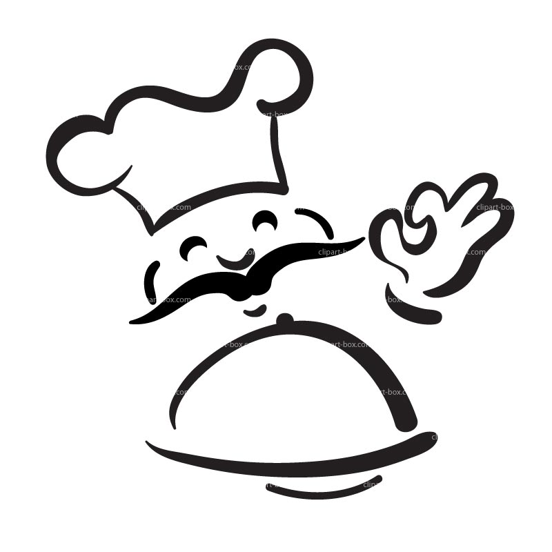 Clipart Chef Cook Icon   Royalty Free Vector Design