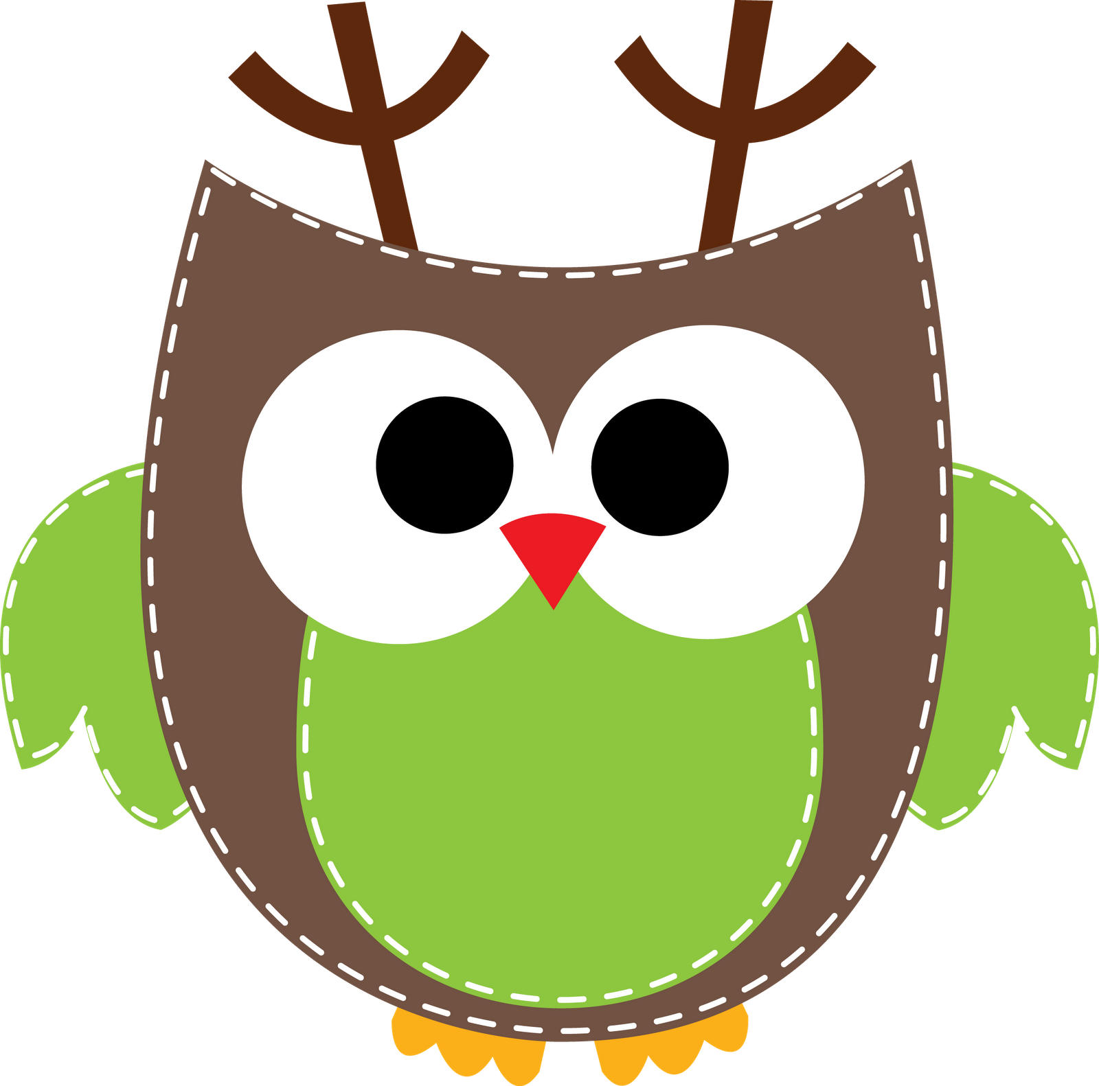 Math Owl Clipart