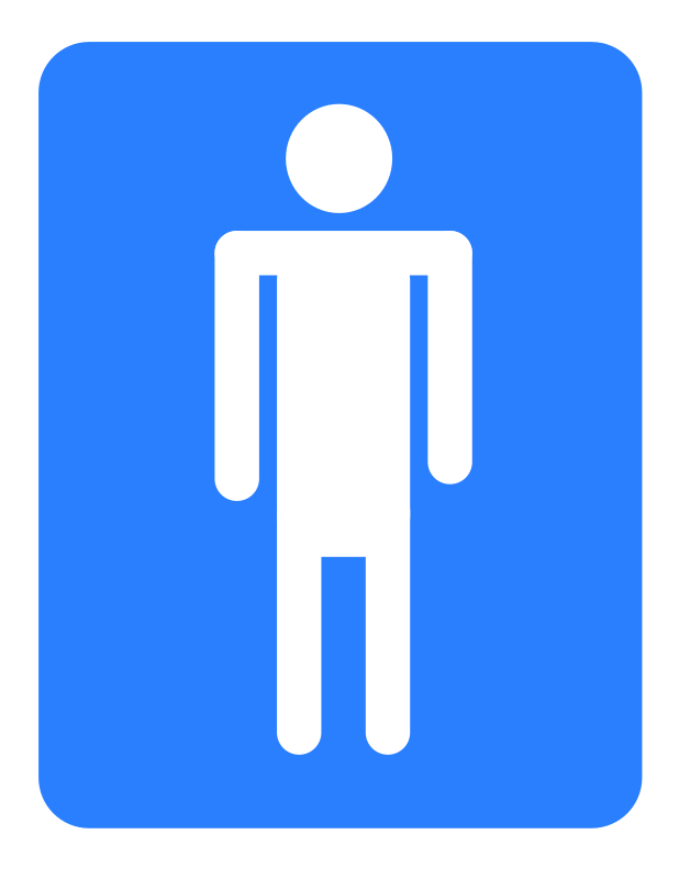 Men Bathroom  By Ehecatl1138   Men Bathroom Sign