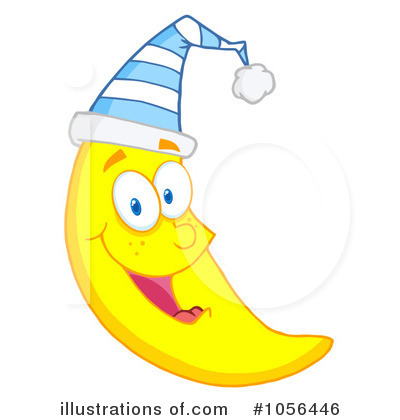 Moon Clipart  1056446   Illustration By Hit Toon