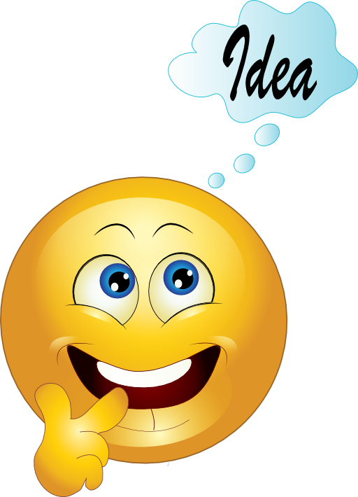 Thinking Smiley Emoticon Clipart   Royalty Free Public Domain Clipart
