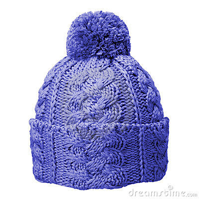 Wool Clothes Clipart Blue Woolen Hat Stock Images   Image  22454214