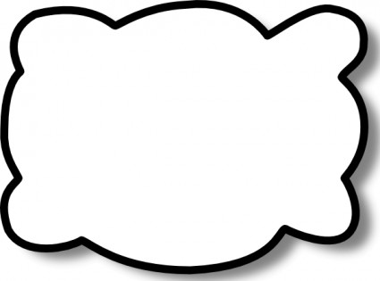 Callout Cloud Clip Art Free Vector In Open Office Drawing Svg    Svg