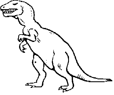 Dinosaur Clipart Front