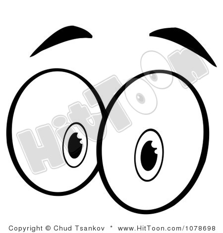 Eye Clipart Black And White 1078698 Clipart Black And White Pair Of