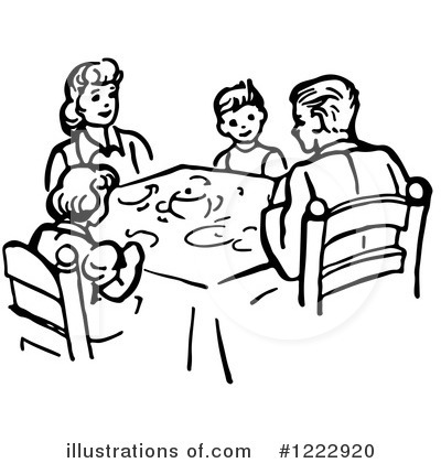 Family Clipart  1222920   Illustration By Picsburg