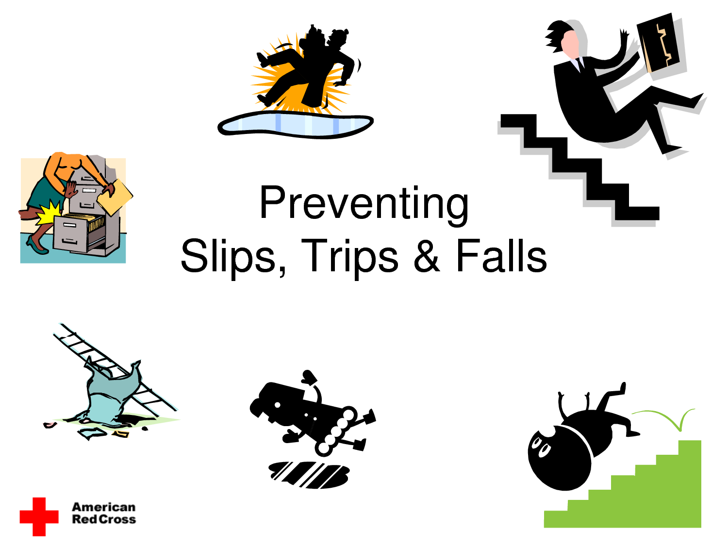 Preventing Slips  Trips   Falls By Yaofenjin