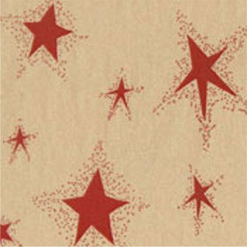 Primitive Country Star Tissue Paper   Rustic Country Primitive   Pint