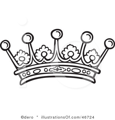 Queen Crown Clipart Black And White   Clipart Panda   Free Clipart