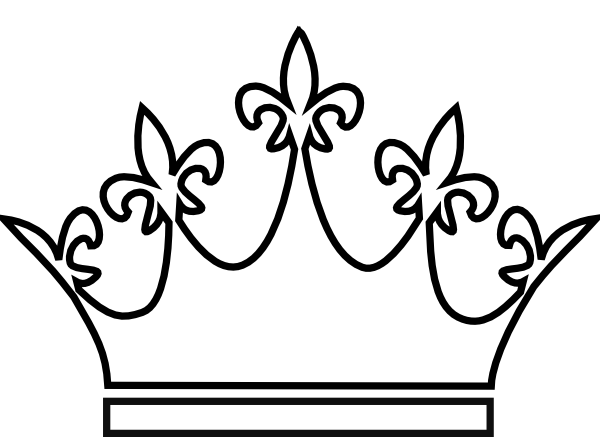 Queen Crown2 Clip Art At Clker Com   Vector Clip Art Online Royalty    