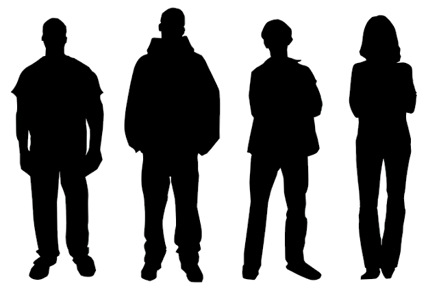 Real People Silhouettes