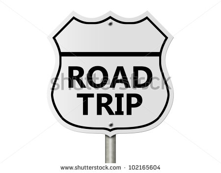 Road Trip Clip Art Black And White An American Interstate Road