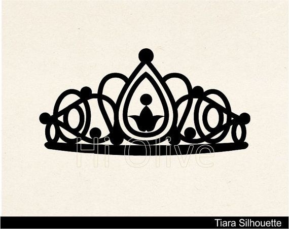 Tiara Clip Artblack Silhouette Clip Artqueen Crown Clip Art No  43