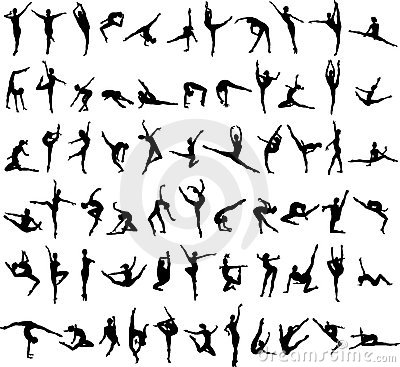 Body Movements Clipart Of Various Body Movements 