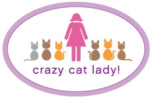 Crazy Cat Lady Clip Art