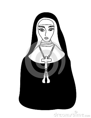 Go Back   Gallery For   Catholic Nun Clipart