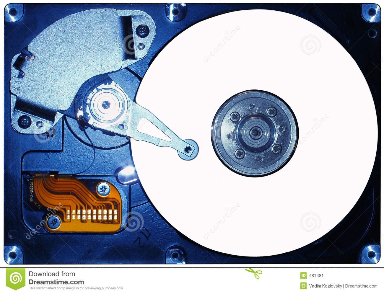 Hard Disc Stock Image   Image  481481