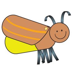 Lightning Bug   Coloring Page   Clipart Best