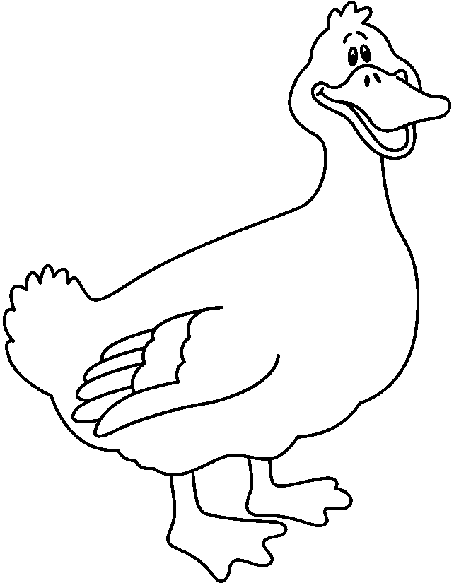 Mummy Duck Clipart Black And White   Clipart Best