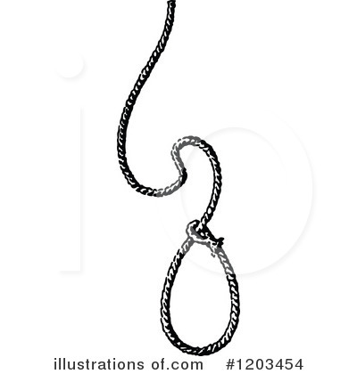 Noose Clipart  1203454 By Prawny Vintage   Royalty Free  Rf  Stock