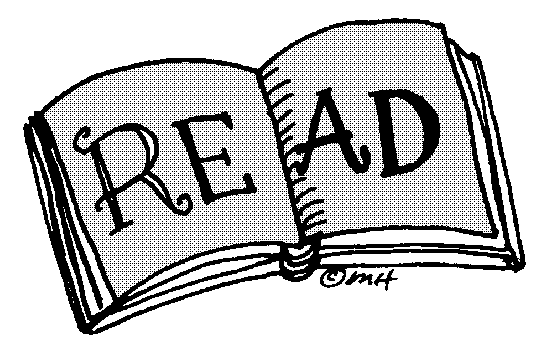 Open Book Saying Read   Clip Art Gallery