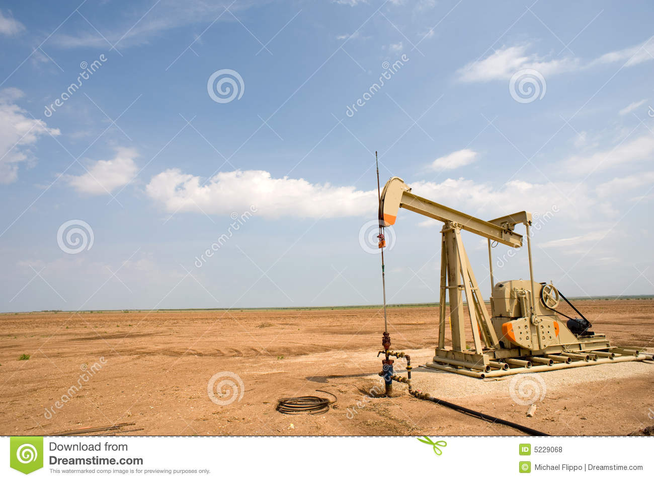     Or Pump Jack On The Plains Of West Texas United States Of America