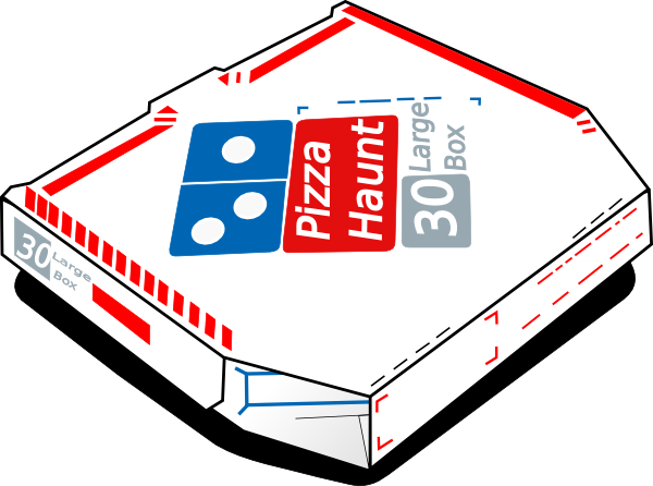 Pizza Box Clip Art At Clker Com   Vector Clip Art Online Royalty Free    
